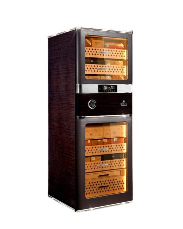 Raching Özel Üretim Ahşap Elektronik Humidor Puro Dolabı RR780
