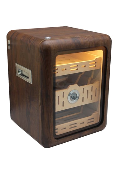 orta-humidor-puro-kutusupremiumquality-fd569c Parmida Kahverengi 3 Raflı Ledli Humidor Puro Kutusu PHUM0258 - Görsel 1
