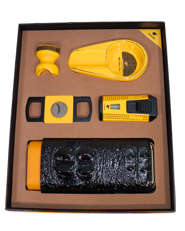Cohiba Beşli Sarı Puro Seti CST0337