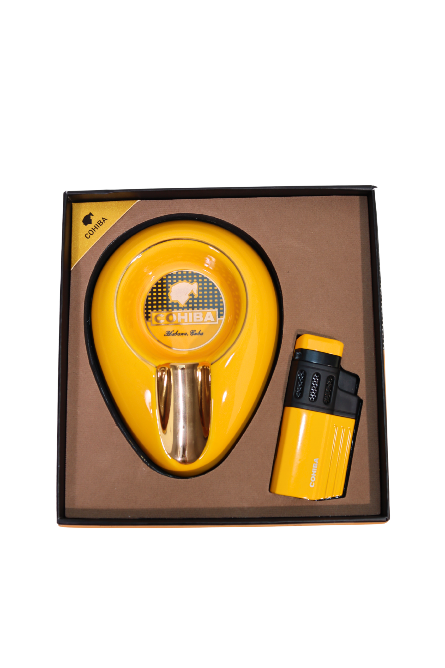 10 Cohiba İkili Sarı Puro Seti CST0338 - Görsel 1