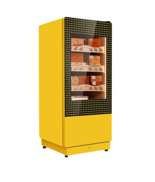 Raching x Cohiba Sarı Elektrikli Profesyonel Puro Dolabı COH180A